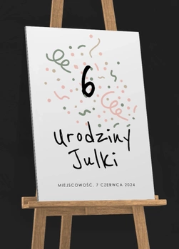 Tablica powitalna - Urodziny #7