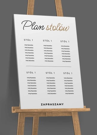 Plan stołów - Wesele #7