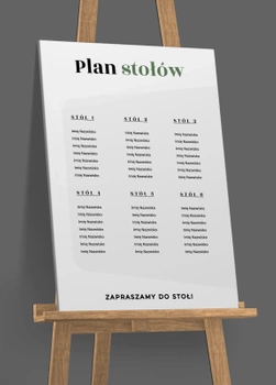 Plan stołów - Wesele #6