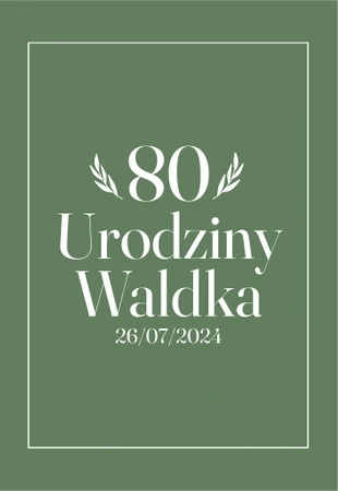 Tablica powitalna - Urodziny #6