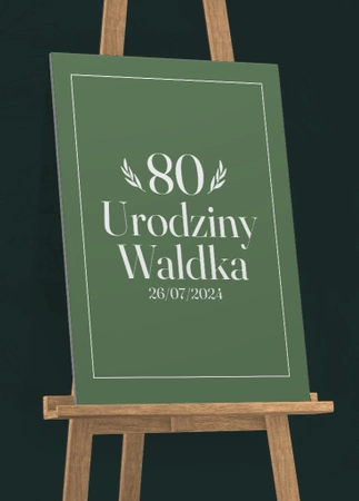 Tablica powitalna - Urodziny #6